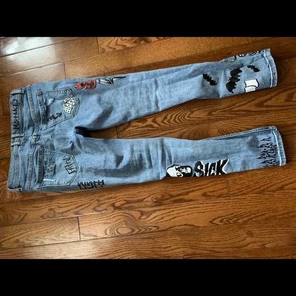 Tapered skinny jeans - Picture 2 of 8